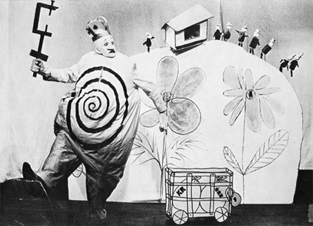 Ubu Roi de Alfred Jarry, Marionetteatern 1964 Mise en scène: Michael Meschke